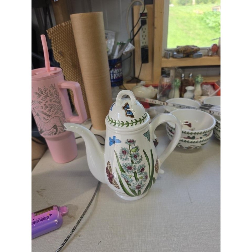 Portmeirion Coffee Pot Botanic Garden By Susan Williams Ellis New In Box